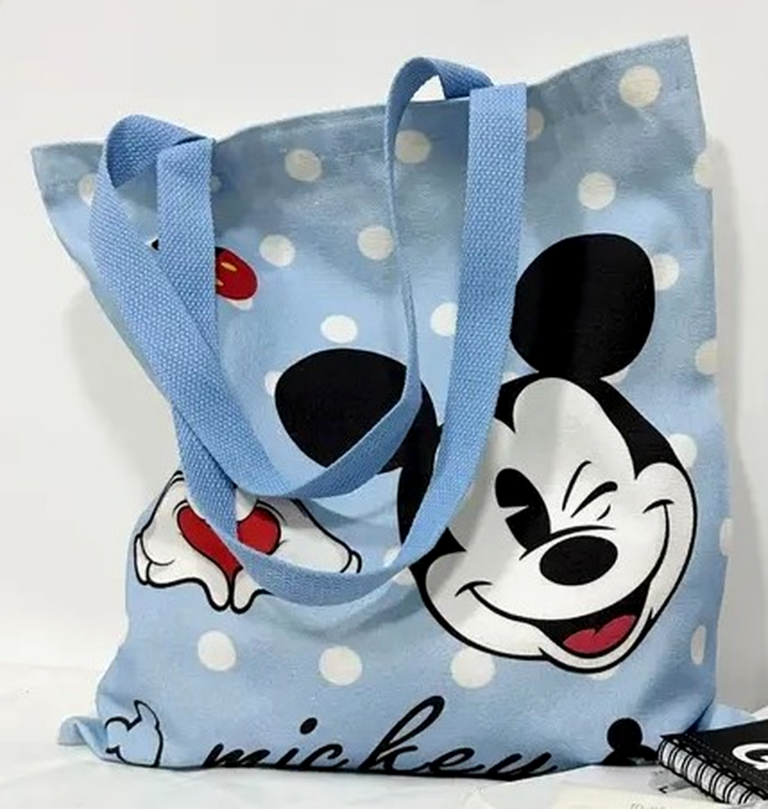 Mickey Mouse Topolino Disney borsa a tracolla “Love” 30x45cm circa