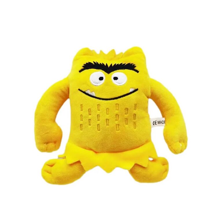 Monster peluche 12cm giallo