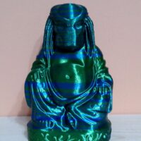 Predator Pop Art Buddha Version Mini Statua - Stampa 3D