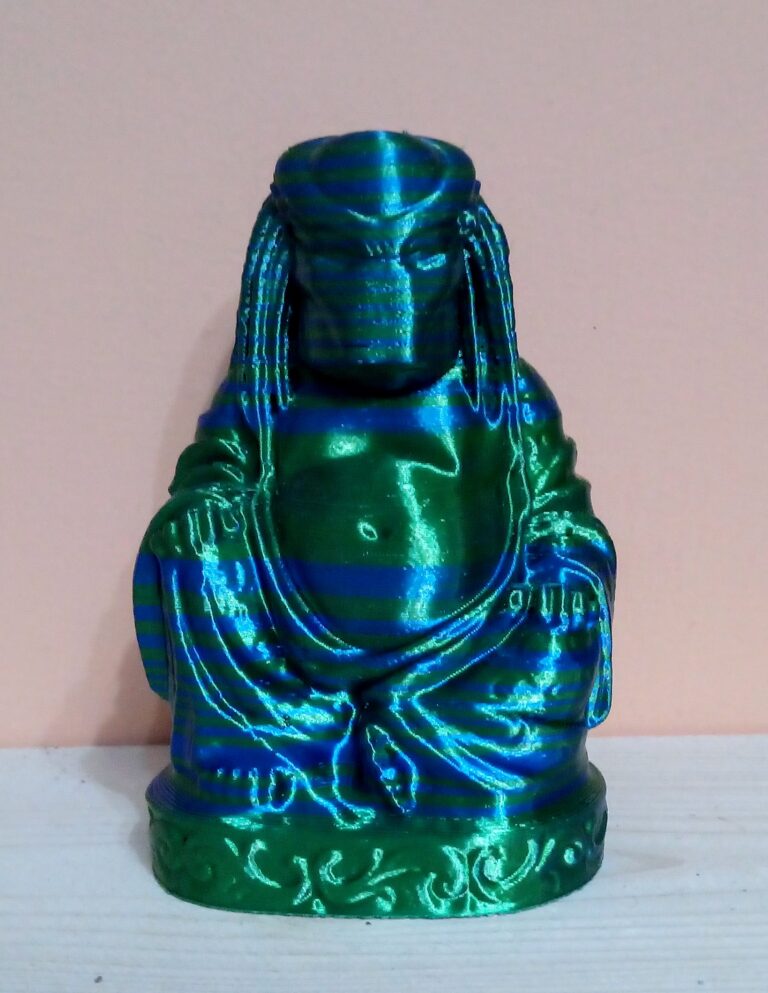 Predator Pop Art Buddha Version Mini Statua – Stampa 3D