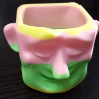 Stampato in 3D - Mini vaso per piante grasse o portaoggetti