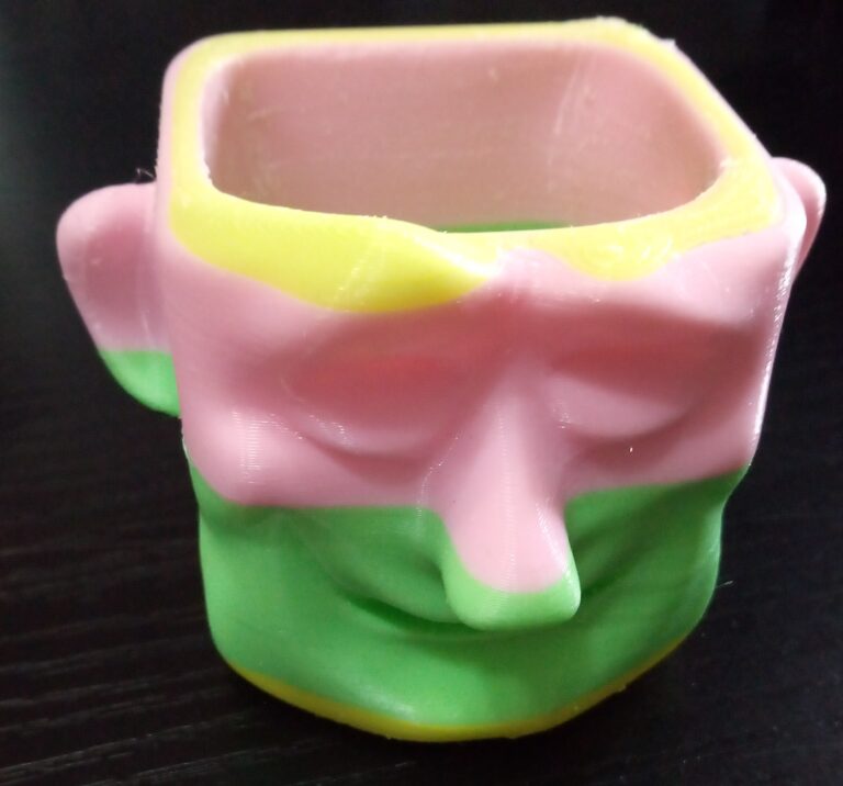 Stampato in 3D – Mini vaso per piante grasse o portaoggetti