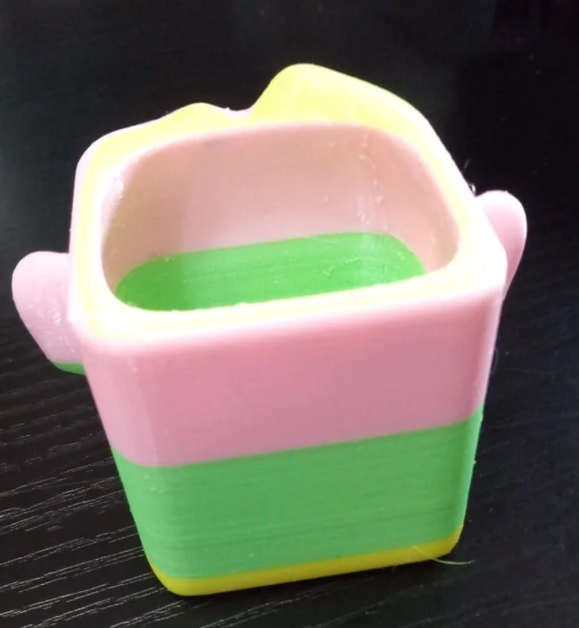 Stampato in 3D – Mini vaso per piante grasse o portaoggetti