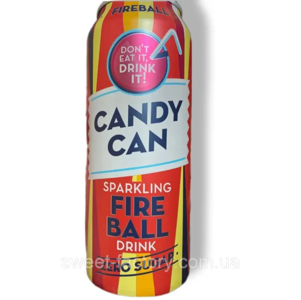 Candy Can Fire Ball Zero Sugar Drink 500Ml