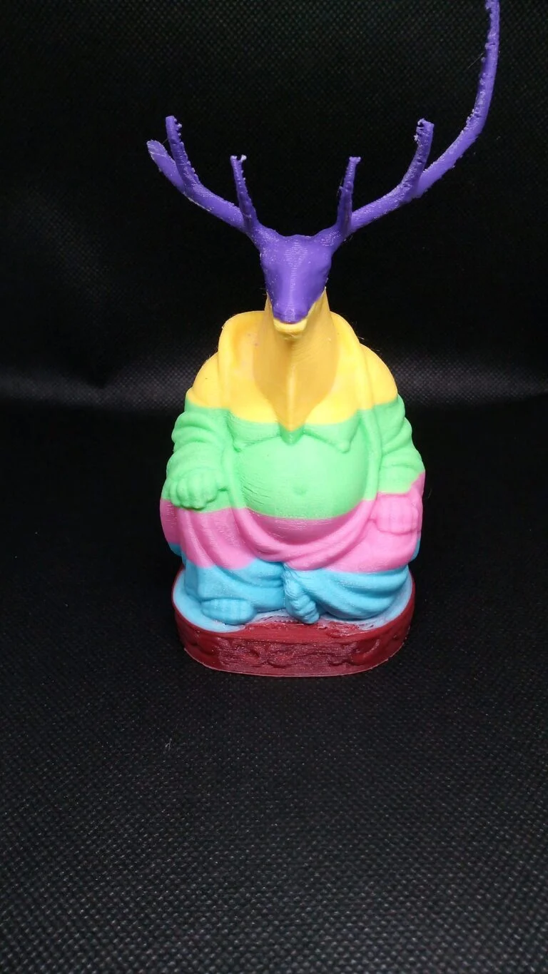 Dio Cervo Pop Art Version Mini Statua – Stampa 3D