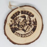 Quadretto tondo/calamita BEEP BEEP ROAD RUNNER