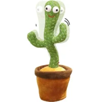 Cactus di Peluche,Cactus Danzante con Movimento Elettronico 32cm