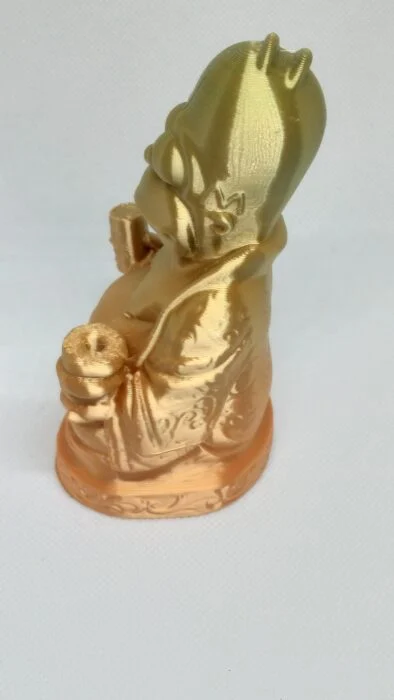 Homer Simpson Pop Art Buddha Version Mini Statua  – Stampa 3D