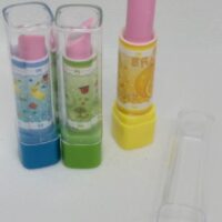 Gomma per cancellare a forma di rossetto