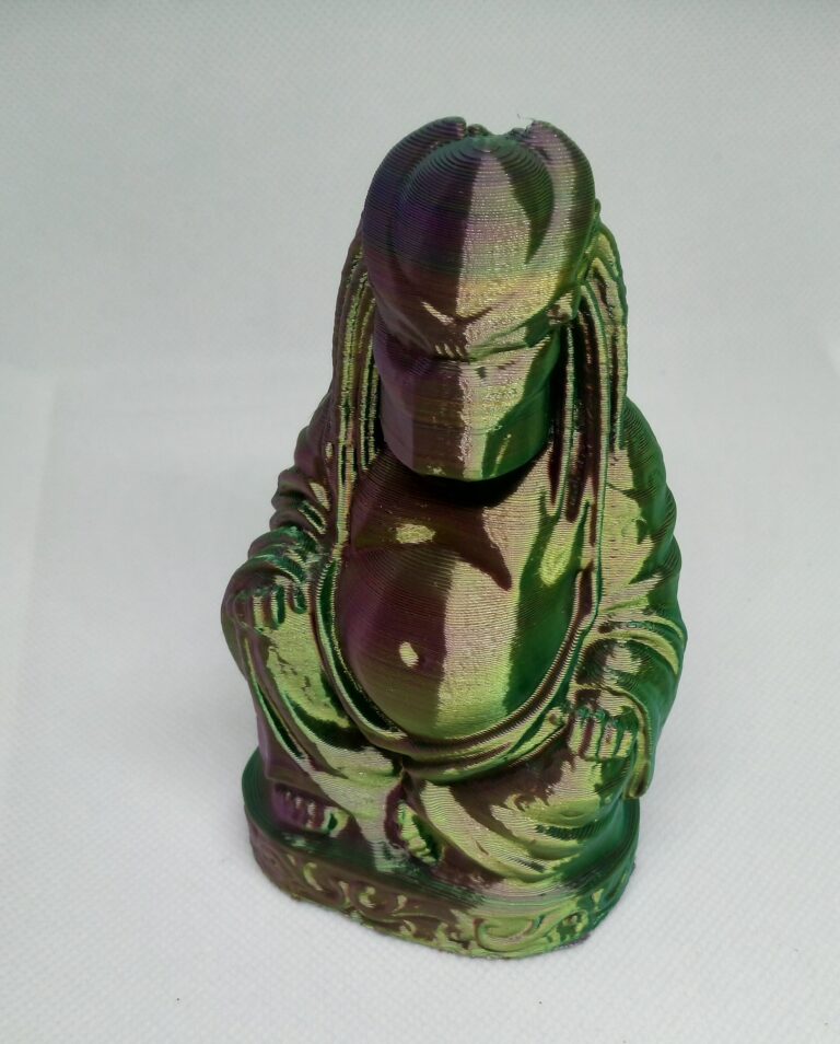 Predator Pop Art Buddha Version Mini Statua – Stampa 3D
