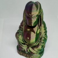 Predator Pop Art Buddha Version Mini Statua - Stampa 3D