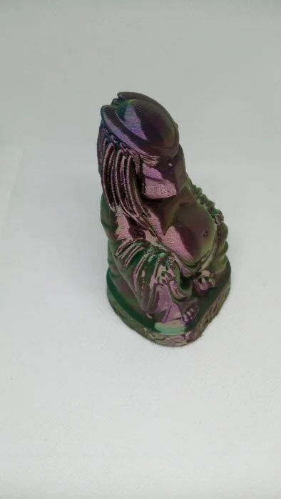 Predator Pop Art Buddha Version Mini Statua – Stampa 3D