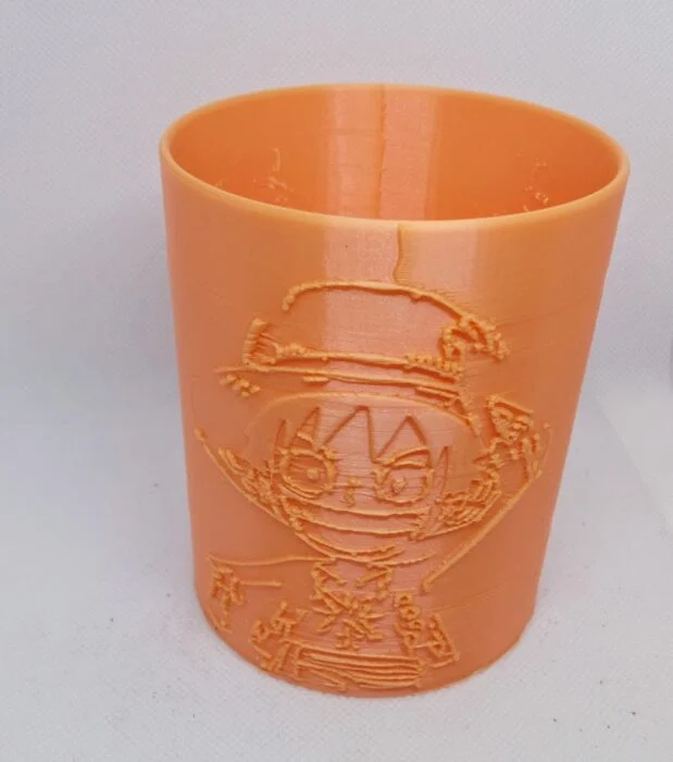 One Piece Portaoggetti cilindrico – Stampa 3D