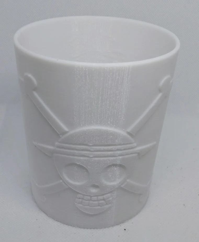 One Piece Portaoggetti cilindrico – Stampa 3D