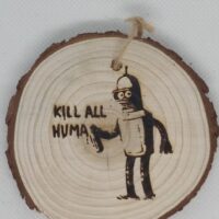 Quadretto tondo/calamita Futurama