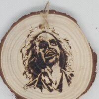 Quadretto tondo/calamita Beetlejuice - Spiritello porcello