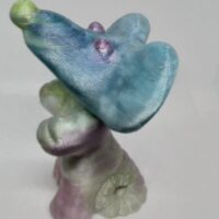 Ratto Zucchero Filato Pop Art - Mini Statua - dipinto a mano