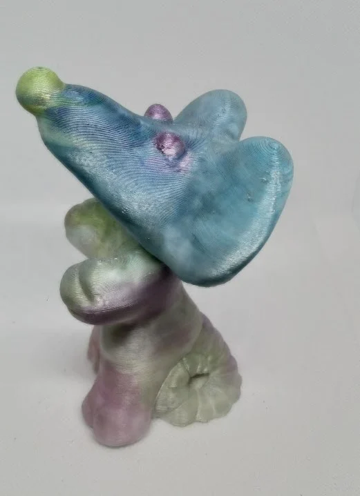 Ratto Zucchero Filato Pop Art – Mini Statua – dipinto a mano
