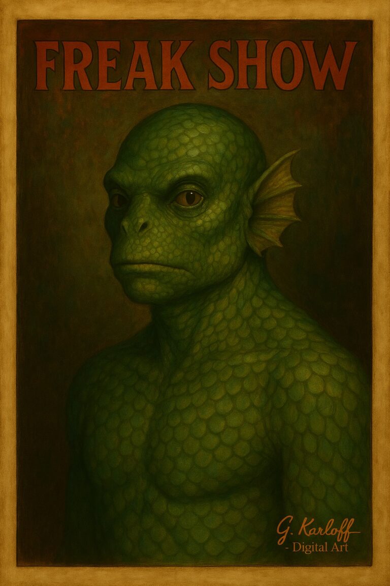 FREAK SHOW, UOMO LUCERTOLA