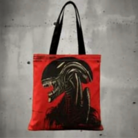 Alien Xenomorph borsa a tracolla circa 40x35cm