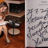 Pura. Il sesso come liberazione libro autografato da Malena aut02
