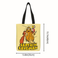 Captain Caveman borsa a tracolla circa 40x35cm