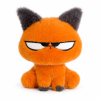 Peluche Gatto Arancione stile manga 24 cm