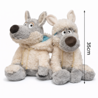 Peluche Lupo che si traveste da pecora 35 cm