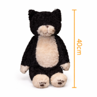 Peluche Gatto "scompigliato" 40 cm