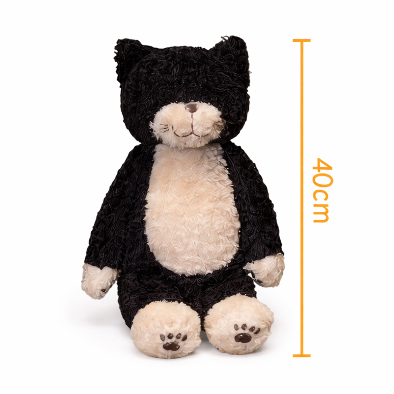 Peluche Gatto “scompigliato” 40 cm