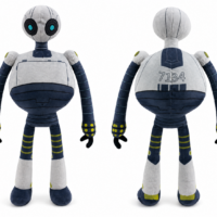 Robot Selvaggio 38cm peluche