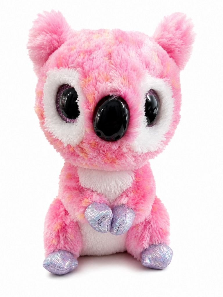 Occhioni Peluche Koala Rosa – 16 cm