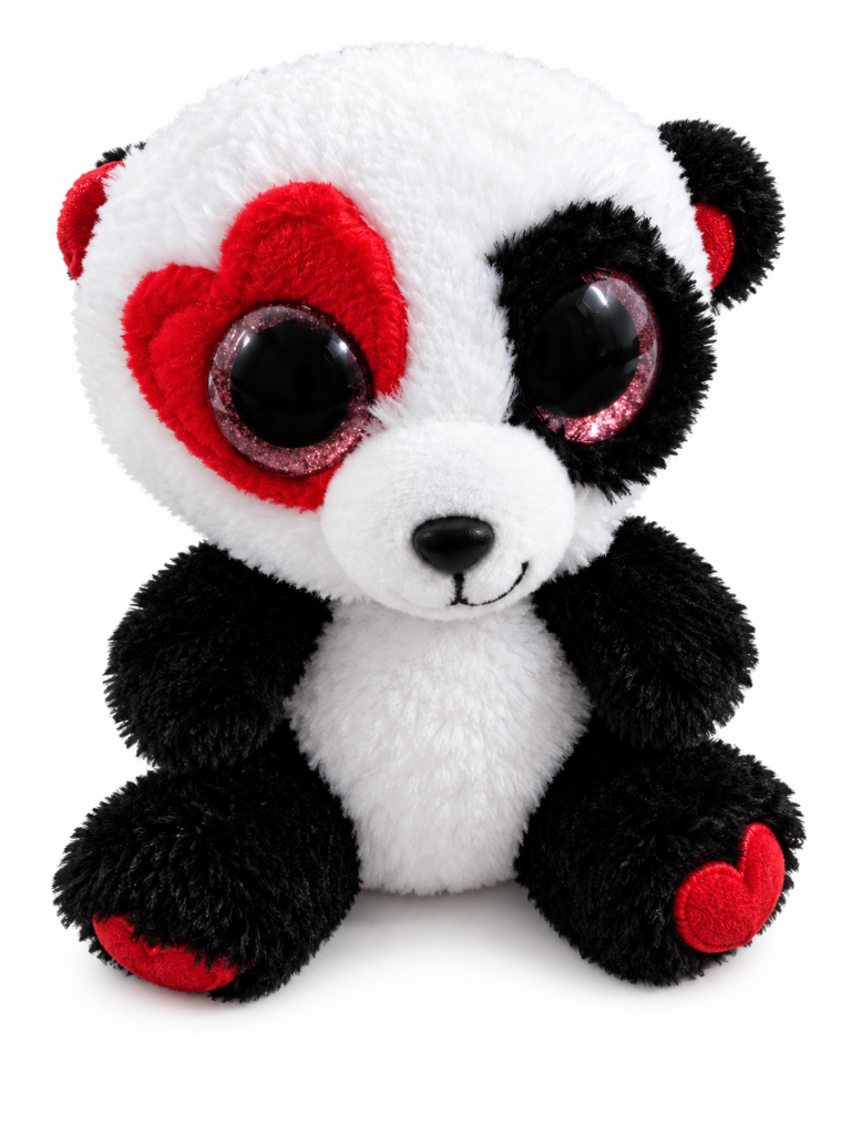 Occhioni Peluche Orsetto Cuore – 16 cm