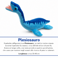 Plesiosauro peluche 35/40cm