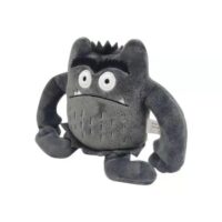 Monster peluche 12cm grigio