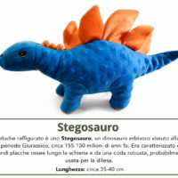 Stegosauro peluche 35/40cm