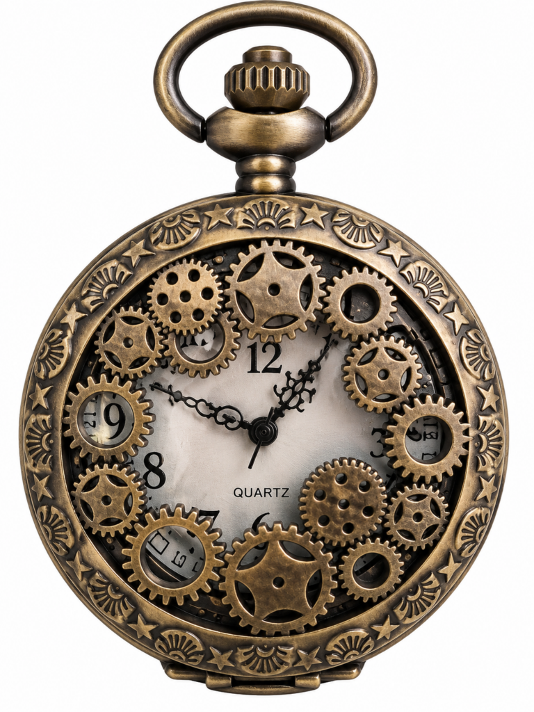 Orologio da Taschino – Steampunk Ingranaggi versione 2