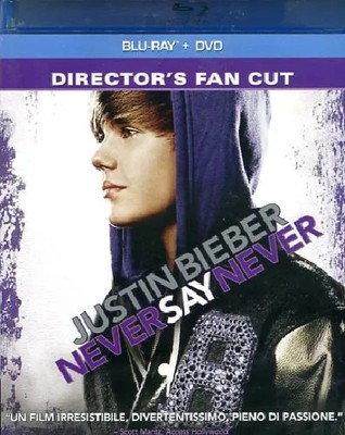 Justin Bieber. Never Say Never DVD + Blu-ray