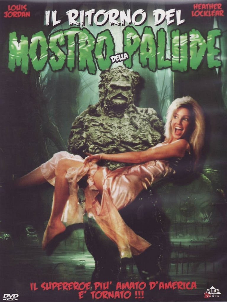 Il Ritorno del Mostro della Palude dvd