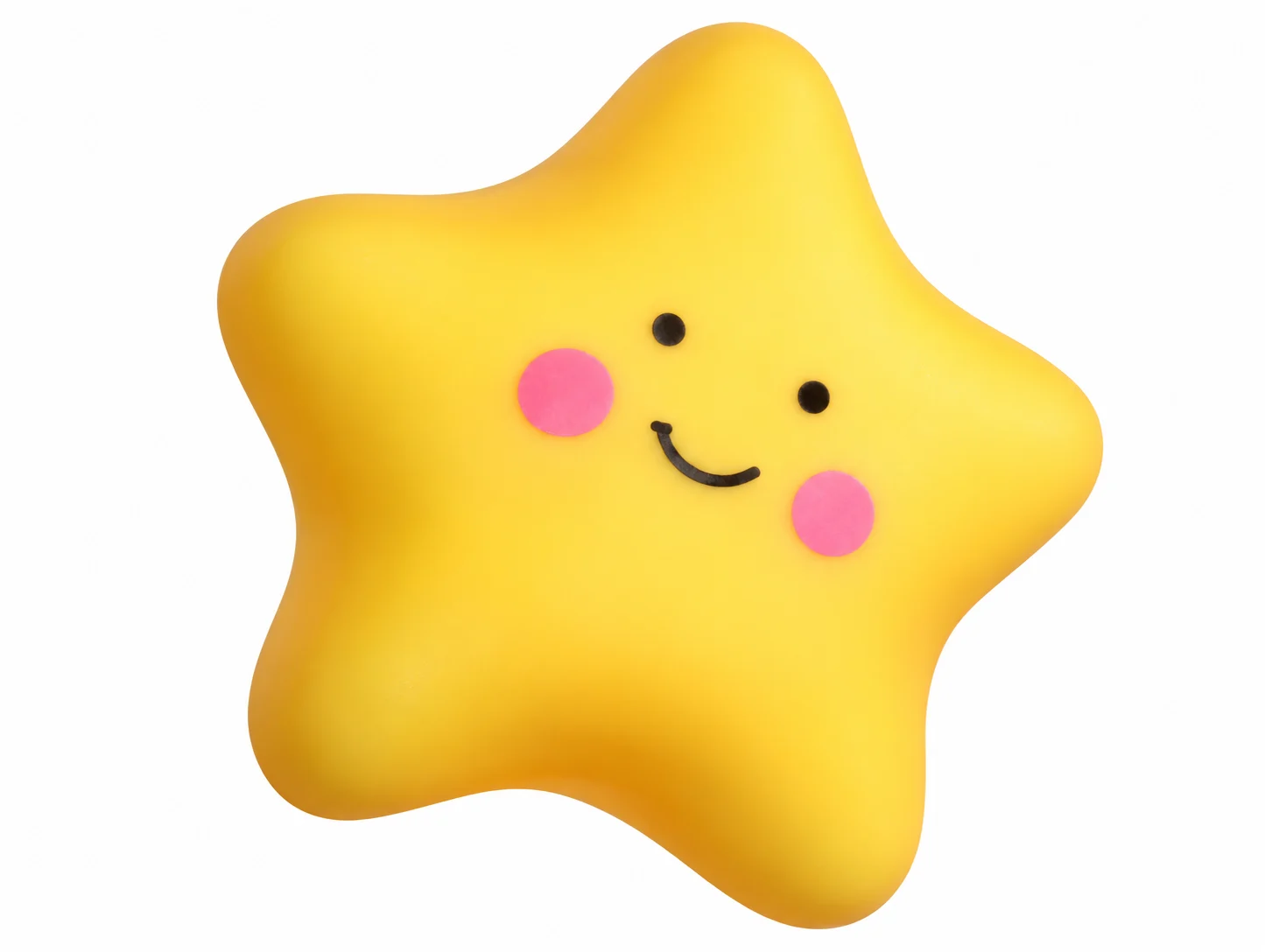 Lampada Stella Kawaii Gialla a Batterie – Luce Notturna Decorativa
